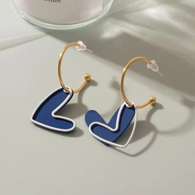 Nandee Klein Blue Earrings