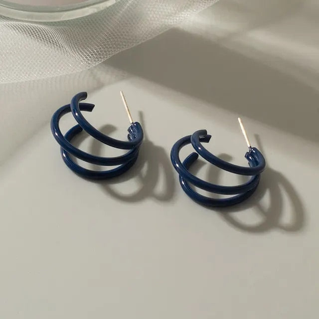 Nandee Klein Blue Earrings