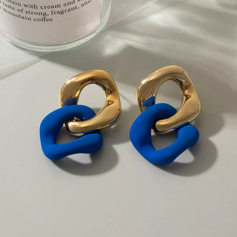 Nandee Klein Blue Earrings