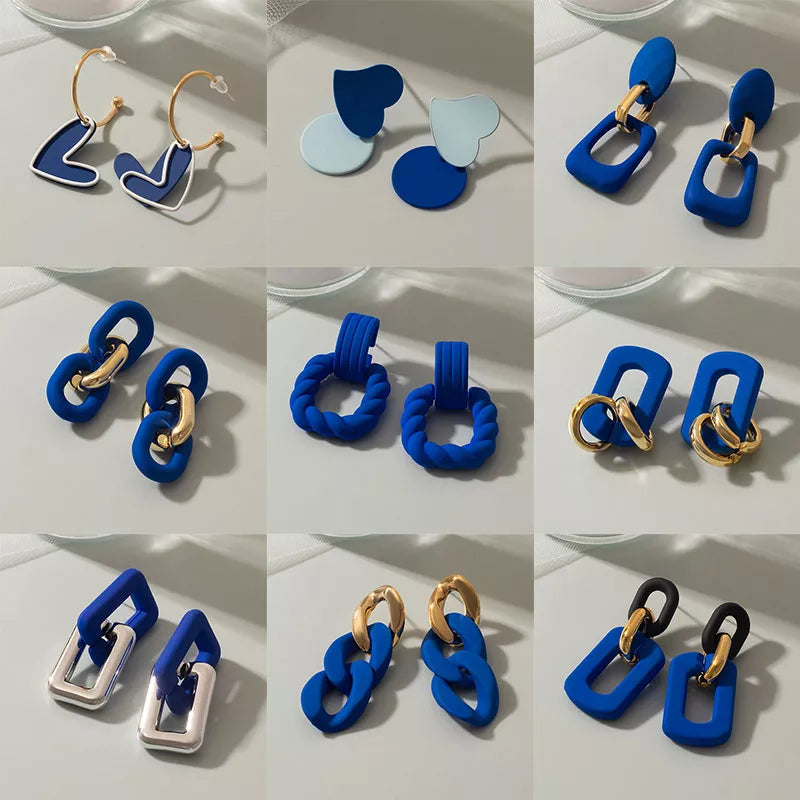 Nandee Klein Blue Earrings